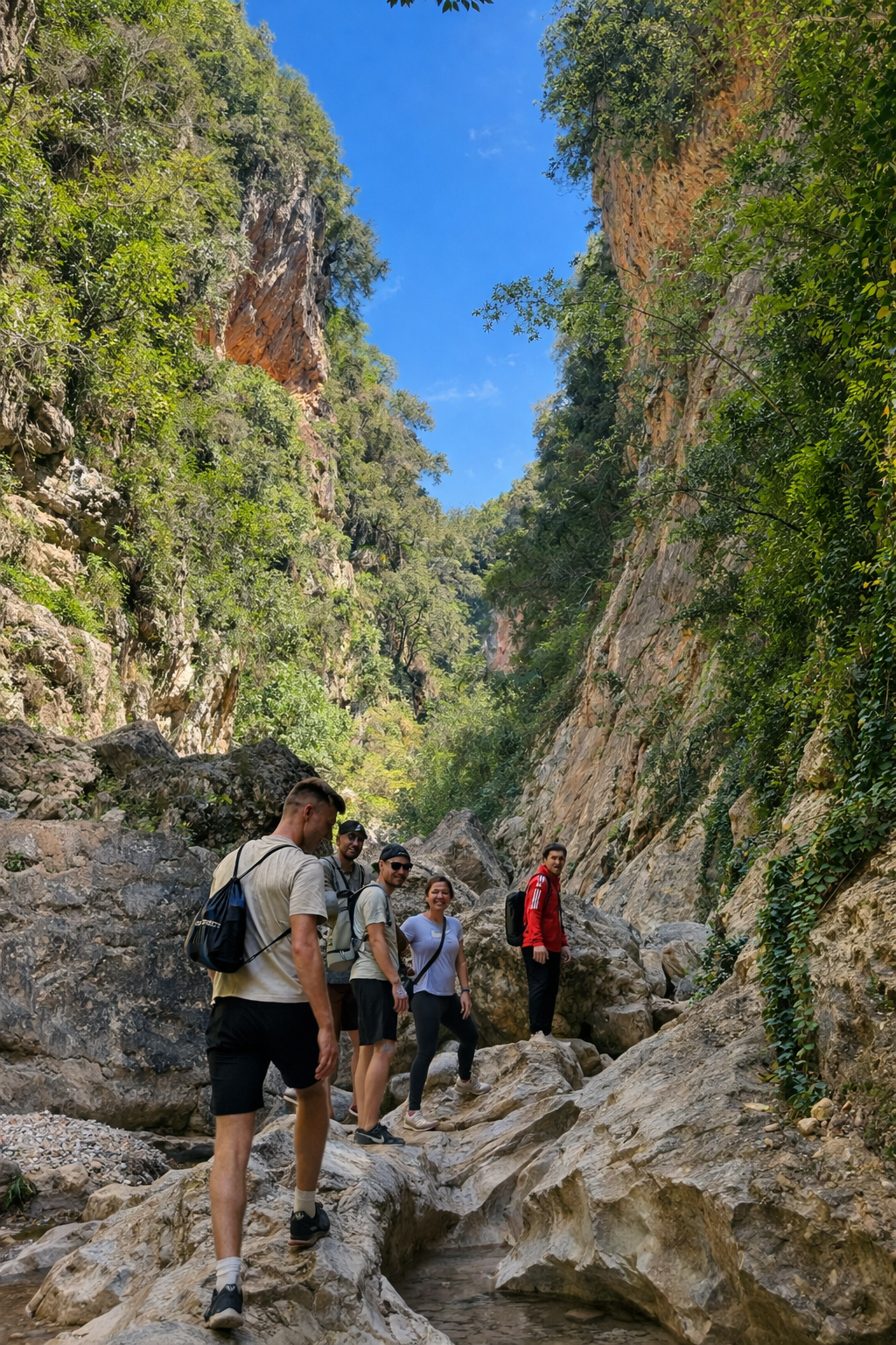 Gjipe Canyon adventure