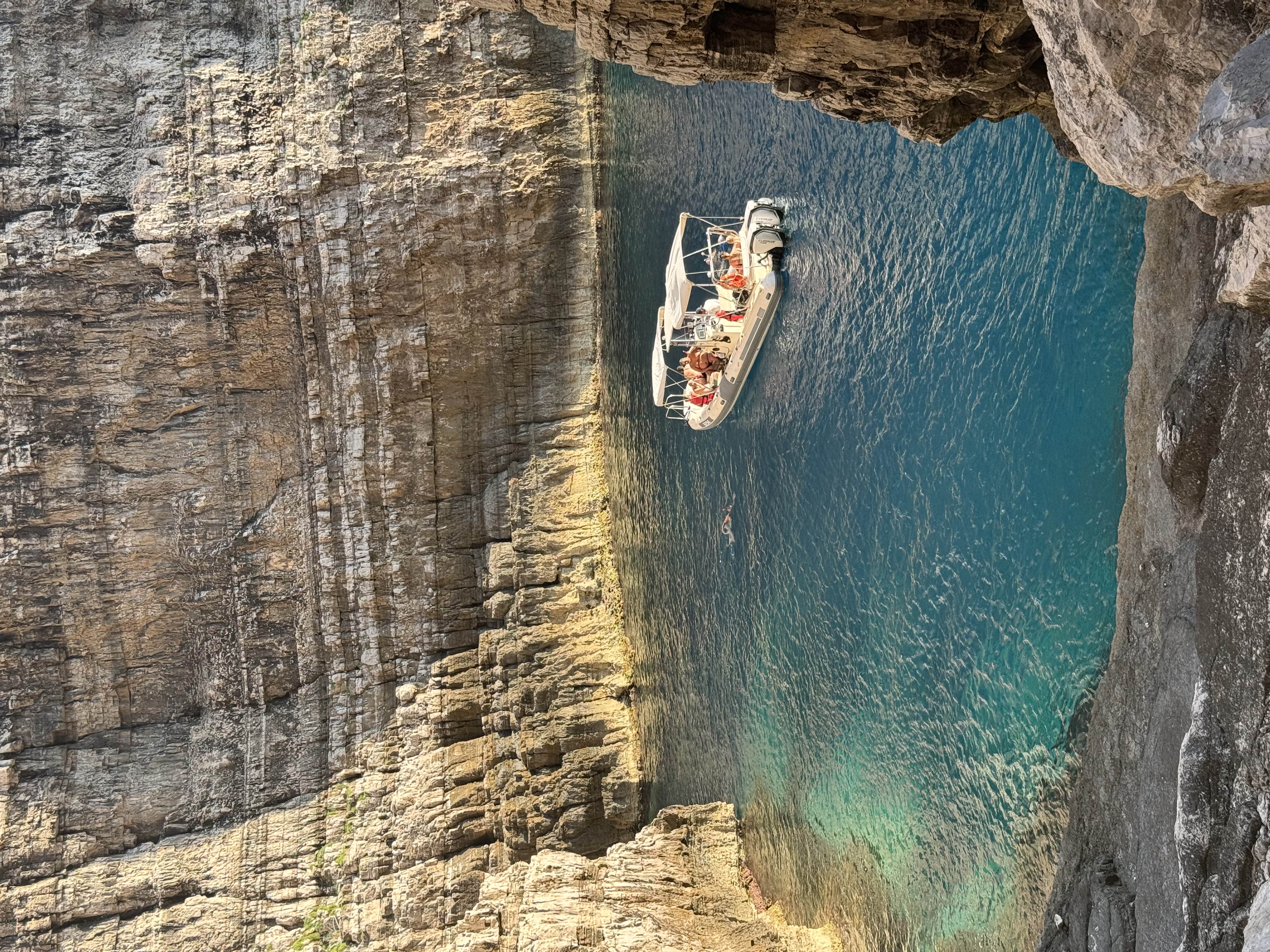 Half day private boat to Sazani Island Karaburun Marine Park